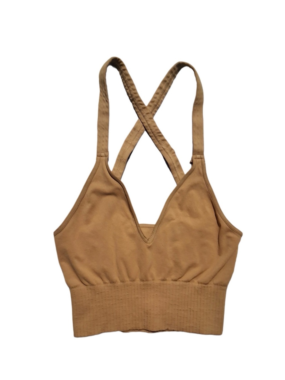 FP Movement by Free People Good Karma Crop Top - Tan